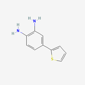 4-(Thiophen-2-yl)benzene-1,2-diamine
