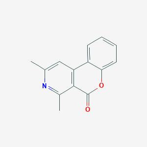 2,4-Dimethyl-chromeno[3,4-c]pyridin-5-one