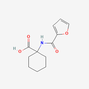 1-[(2-Furanylcarbonyl)amino]cyclohexanecarboxylic acid