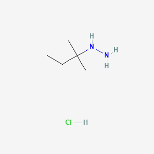 molecular formula C5H15ClN2 B8783394 tert-Pentylhydrazine monohydrochloride CAS No. 25544-81-4