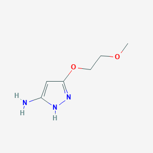 5-(2-methoxyethoxy)-1H-pyrazol-3-amine