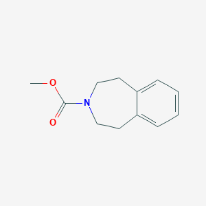 Methyl 1,2,4,5-tetrahydro-3h-3-benzazepine-3-carboxylate