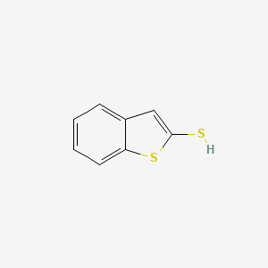molecular formula C8H6S2 B8783492 Benzo[b]thiophene-2-thiol CAS No. 30214-04-1