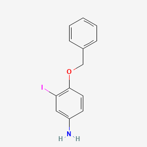 4-(Benzyloxy)-3-iodobenzenamine