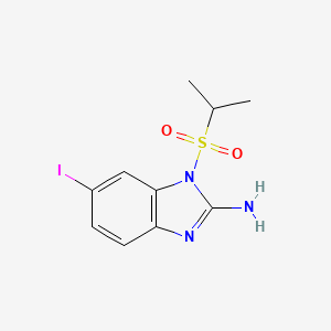 1-Isopropylsulfonyl-2-amino-6-iodobenzimidazole