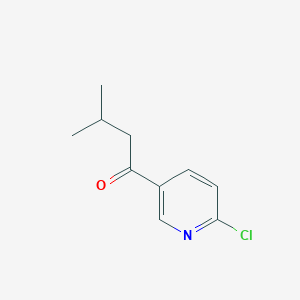 1-(6-Chloropyridin-3-yl)-3-methylbutan-1-one