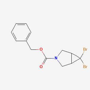 3-Cbz-6,6-dibromo-3-azabicyclo[3.1.0]hexane