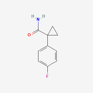 1-(4-Fluorophenyl)cyclopropanecarboxamide