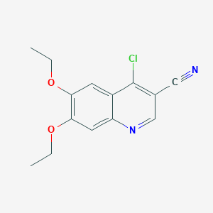 4-Chloro-6,7-diethoxyquinoline-3-carbonitrile