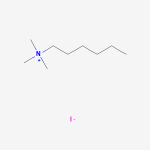 molecular formula C9H22IN B087837 Hexyltrimethylammonium iodide CAS No. 15066-77-0