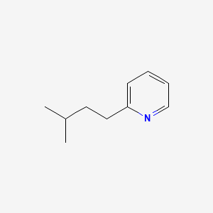 molecular formula C10H15N B8783710 2-Isopentylpyridine CAS No. 6973-66-6