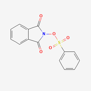 Benzenesulfonic acid 1,3-dioxo-1,3-dihydro-isoindol-2-yl ester