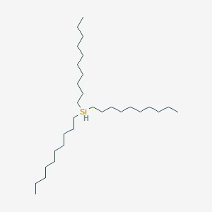 molecular formula C30H64Si B8783728 Tridecylsilane 