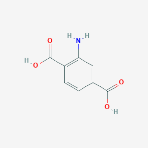 molecular formula C8H7NO4 B087838 2-氨基对苯二甲酸 CAS No. 10312-55-7