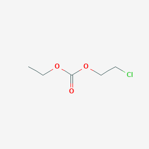 molecular formula C5H9ClO3 B8783857 Carbonic acid, 2-chloroethyl ethyl ester CAS No. 50780-47-7