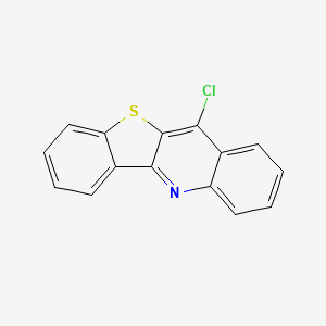 11-Chloro(1)benzothieno(3,2-B)quinoline