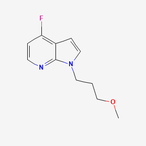 1H-Pyrrolo[2,3-b]pyridine, 4-fluoro-1-(3-methoxypropyl)-
