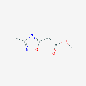 Methyl 2-(3-methyl-1,2,4-oxadiazol-5-yl)acetate