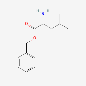 molecular formula C13H19NO2 B8784197 Benzyl 2-amino-4-methylpentanoate 
