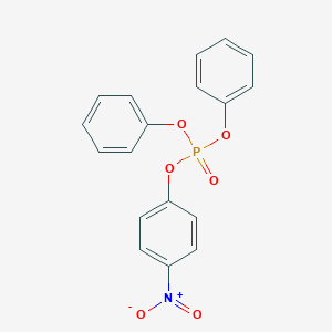 molecular formula C18H14NO6P B087842 4-NITROPHENYLDIPHENYLPHOSPHATE CAS No. 10359-36-1