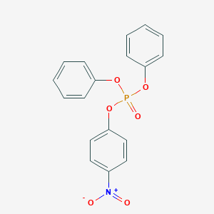 molecular formula C18H14NO6P B087842 4-Nitrophenyl diphenyl phosphate CAS No. 10359-36-1