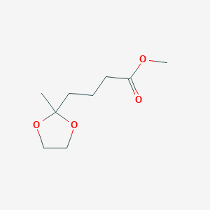 Methyl 4-(2-methyl-1,3-dioxolan-2-yl)butanoate