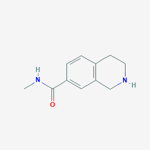 N-methyl-1,2,3,4-tetrahydroisoquinoline-7-carboxamide