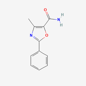 5-Oxazolecarboxamide, 4-methyl-2-phenyl-