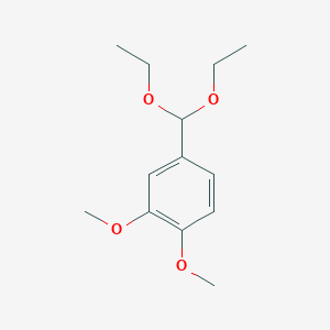 4-(Diethoxymethyl)-1,2-dimethoxybenzene