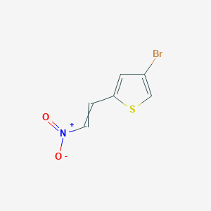 4-Bromo-2-(2-nitroethenyl)thiophene
