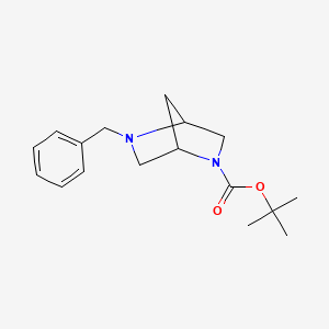 Tert-butyl 5-benzyl-2,5-diazabicyclo[2.2.1]heptane-2-carboxylate