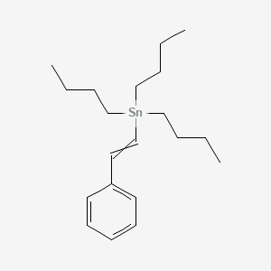 molecular formula C20H34Sn B8784442 Tributyl(styryl)stannane 