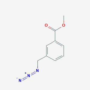 molecular formula C9H9N3O2 B8784462 Methyl 3-(azidomethyl)benzoate 