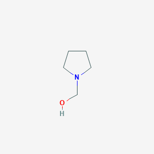 molecular formula C5H11NO B8784478 Pyrrolidin-1-ylmethanol CAS No. 220208-47-9