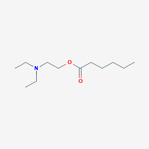 molecular formula C12H25NO2 B087846 2-Diethylaminoethyl hexanoate CAS No. 10369-83-2