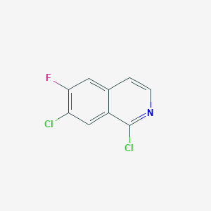 1,7-Dichloro-6-fluoroisoquinoline
