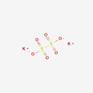 molecular formula K2O6S2 B087847 Potassium dithionate CAS No. 13455-20-4