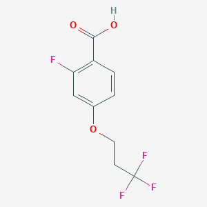 2-Fluoro-4-(3,3,3-trifluoropropoxy)benzoic acid