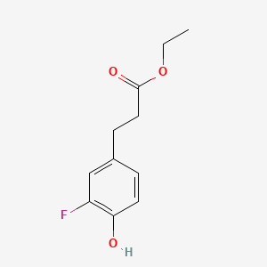 Ethyl 3-(3-fluoro-4-hydroxyphenyl)propionate