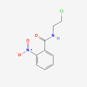 molecular formula C9H9ClN2O3 B8784780 N-(2-Chloroethyl)-2-nitrobenzamide CAS No. 84946-21-4