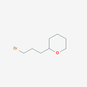 2-(3-bromopropyl)tetrahydro-2H-pyran