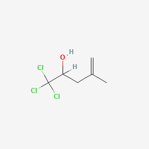 molecular formula C6H9Cl3O B8784805 1,1,1-Trichloro-4-methylpent-4-en-2-ol CAS No. 25308-82-1