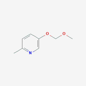 Pyridine, 5-(methoxymethoxy)-2-methyl-(9CI)