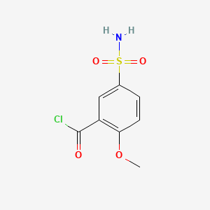 5-(Aminosulphonyl)-2-methoxybenzoyl chloride