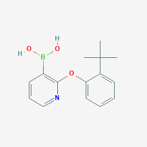 [2-(2-tert-Butylphenoxy)pyridin-3-yl]boronic acid