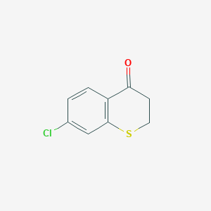 molecular formula C9H7ClOS B8784869 7-Chlorothiochroman-4-one 
