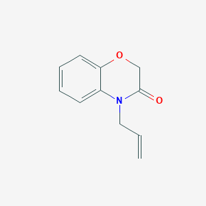 molecular formula C11H11NO2 B8784892 4-(2-propen-1-yl)-2H-1,4-Benzoxazin-3(4H)-one CAS No. 1000771-60-7
