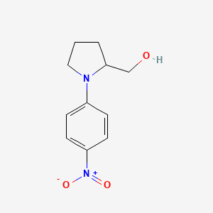 2-Pyrrolidinemethanol, 1-(4-nitrophenyl)-