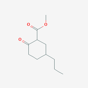 Methyl 2-oxo-5-propylcyclohexanecarboxylate