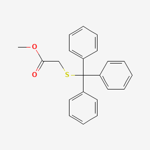 molecular formula C22H20O2S B8784938 Methyl 2-tritylsulfanylacetate CAS No. 83544-05-2